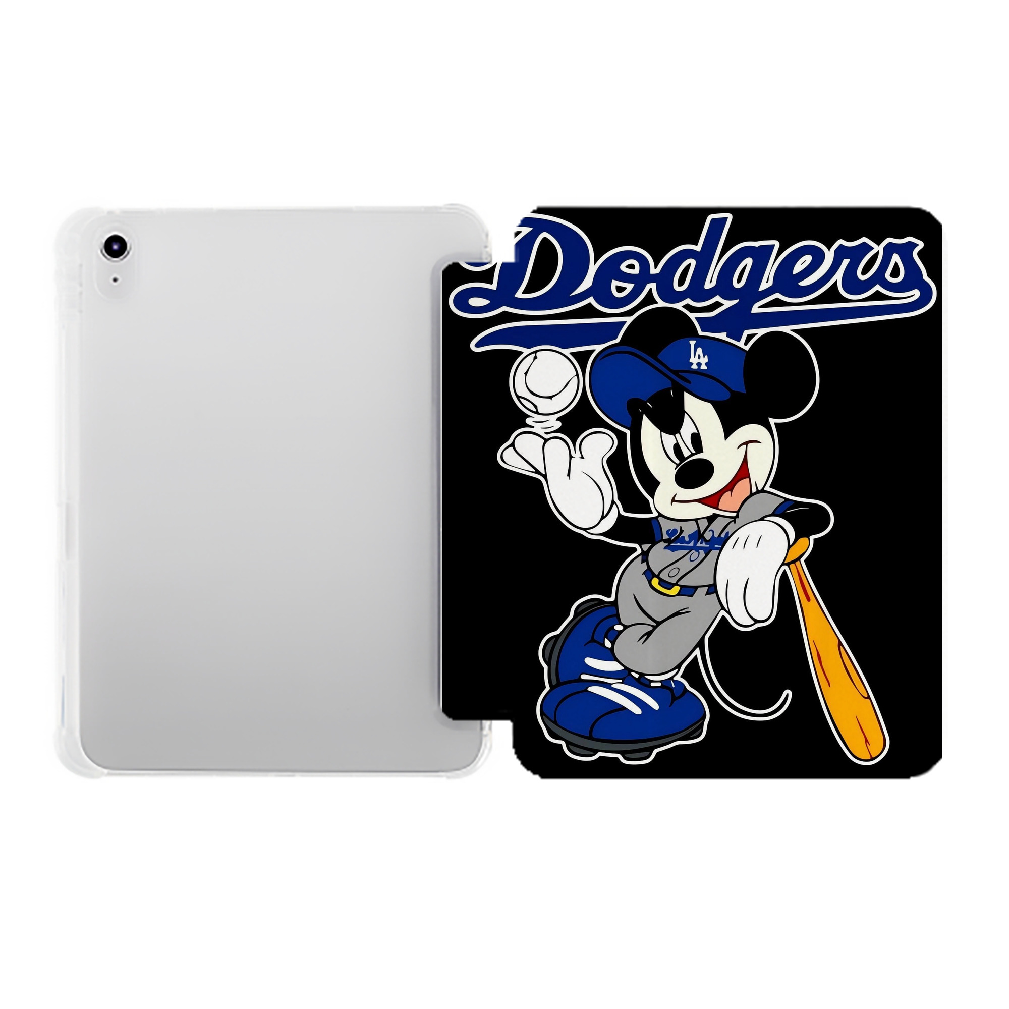  Premium Tri-Fold PU Leather & Silicone IPad Case With Pencil Slot – Fits 9.5,10.5,10.9 – Adjustable Stand, Slim, Protective